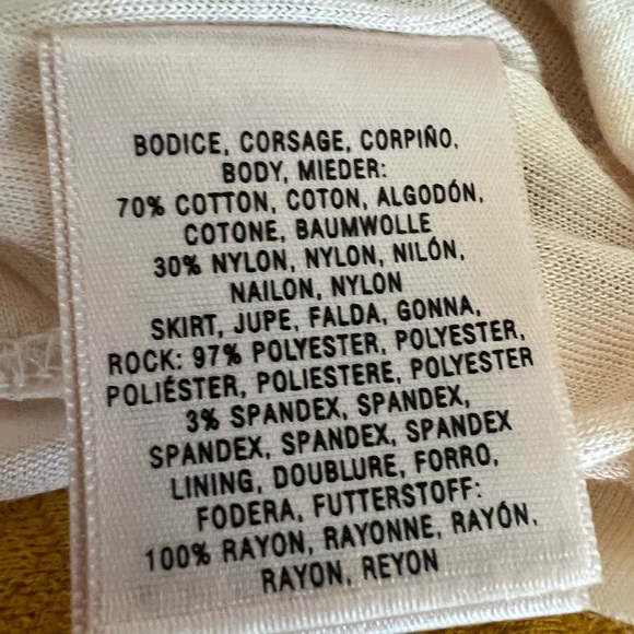 Maeve x Anthropologie Yellow Lace Bodice A-line Dress w/ Pockets! Size Medium - Picture 12 of 17